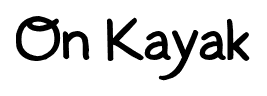 On Kayak font